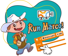 Run Marco - Школа программирования для детей, компьютерные курсы для школьников, начинающих и подростков - KIBERone г. Сколково