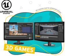 Unreal Engine 4. Игровой движок - Школа программирования для детей, компьютерные курсы для школьников, начинающих и подростков - KIBERone г. Сколково