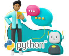 Умный чат-бот на Python - Школа программирования для детей, компьютерные курсы для школьников, начинающих и подростков - KIBERone г. Сколково
