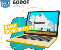 Godot.  Основа создания легендарных игр - КИБЕРшкола программирования для детей, компьютерные курсы для школьников, начинающих и подростков - KIBERone г. Сколково