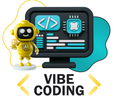 Vibe Coding & AI-инжиниринг - КИБЕРшкола программирования для детей, компьютерные курсы для школьников, начинающих и подростков - KIBERone г. Сколково