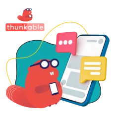 Разработка мобильных приложений в Thunkable - КИБЕРшкола программирования для детей, компьютерные курсы для школьников, начинающих и подростков - KIBERone г. Сколково