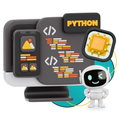 Мой первый сайт с мозгами: Python + AI - КИБЕРшкола программирования для детей, компьютерные курсы для школьников, начинающих и подростков - KIBERone г. Сколково