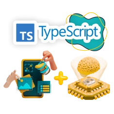 TypeScript + AI: создаём умные веб-приложения - КИБЕРшкола программирования для детей, компьютерные курсы для школьников, начинающих и подростков - KIBERone г. Сколково
