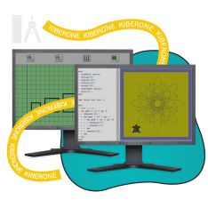 Исполнители чертежник и черепашка - КИБЕРшкола программирования для детей, компьютерные курсы для школьников, начинающих и подростков - KIBERone г. Сколково