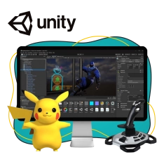Мир игр на Unity 2D на популярном движке + AI-помощники - КИБЕРшкола программирования для детей, компьютерные курсы для школьников, начинающих и подростков - KIBERone г. Сколково