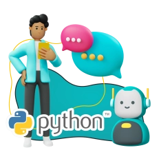 Умный чат-бот на Python на Telegram - КИБЕРшкола программирования для детей, компьютерные курсы для школьников, начинающих и подростков - KIBERone г. Сколково